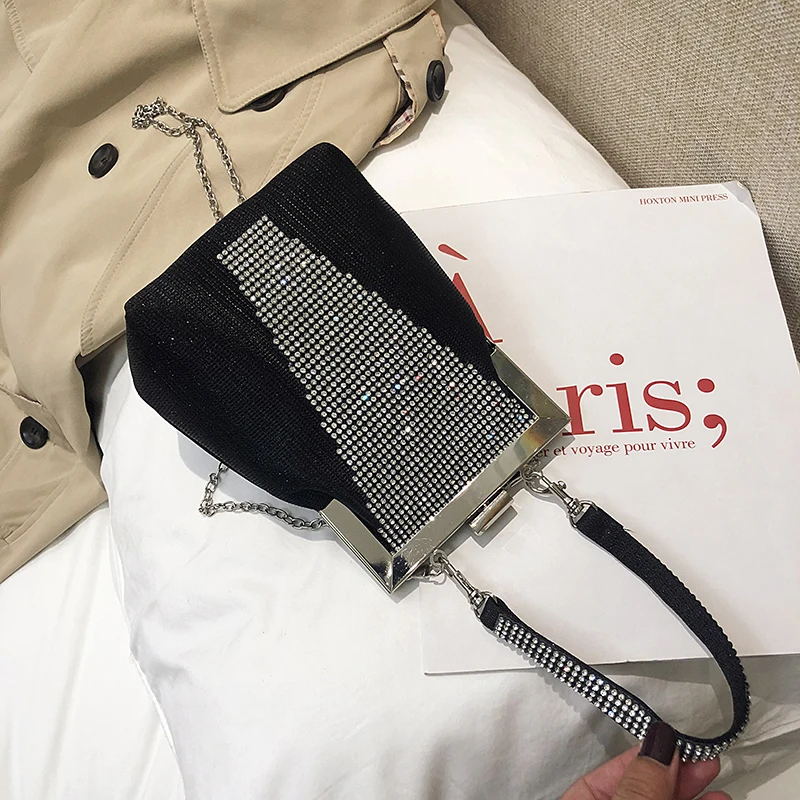 Модный кошелек с клапаном для девушек роскошные сумки женские сумки дизайнерские женские клатчи вечерние сумки на цепочке
