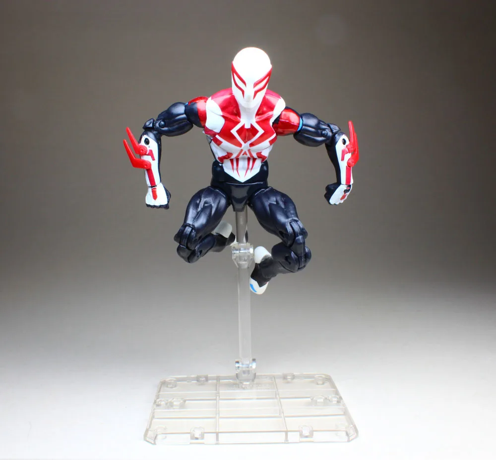 Marvel Legends Avengers Multiverse 2099 Человек-паук далеко от дома с подставкой " свободная фигурка