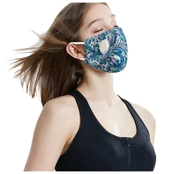 

Adult Face Masks Woman Floral Adjustable Washable Filter Breather Valving Washable and Reusable Mouth Masks Mascarar Mascarillas