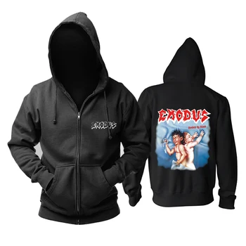 

Bloodhoof Exodus Pop-Dance zipper balck Hoodie Asian Size