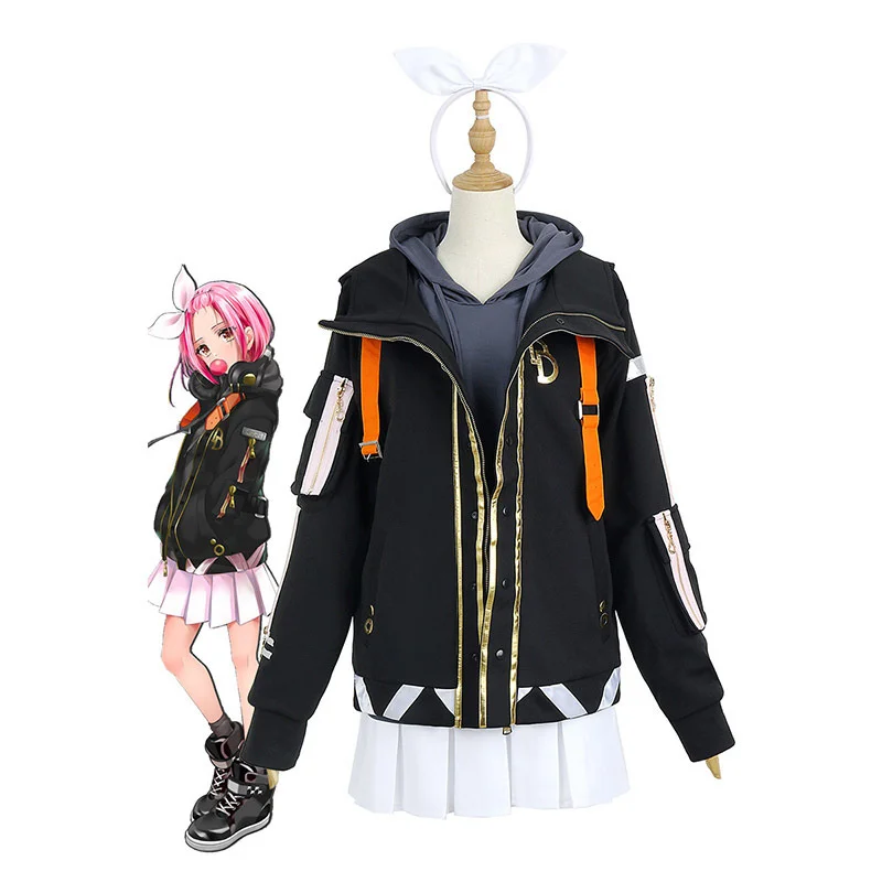 D4dj-コスプレ衣装ピーキーp-keyエゾラしみず,制服,クリスマス