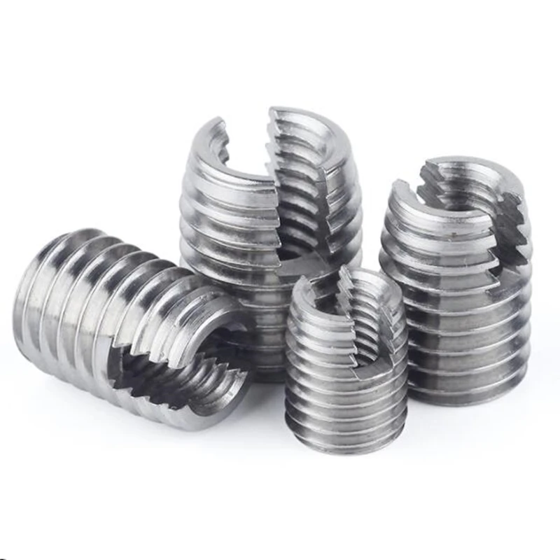Select Size M2 M26 Steel Nut Solid Insert Thread Repairing Metal Threads