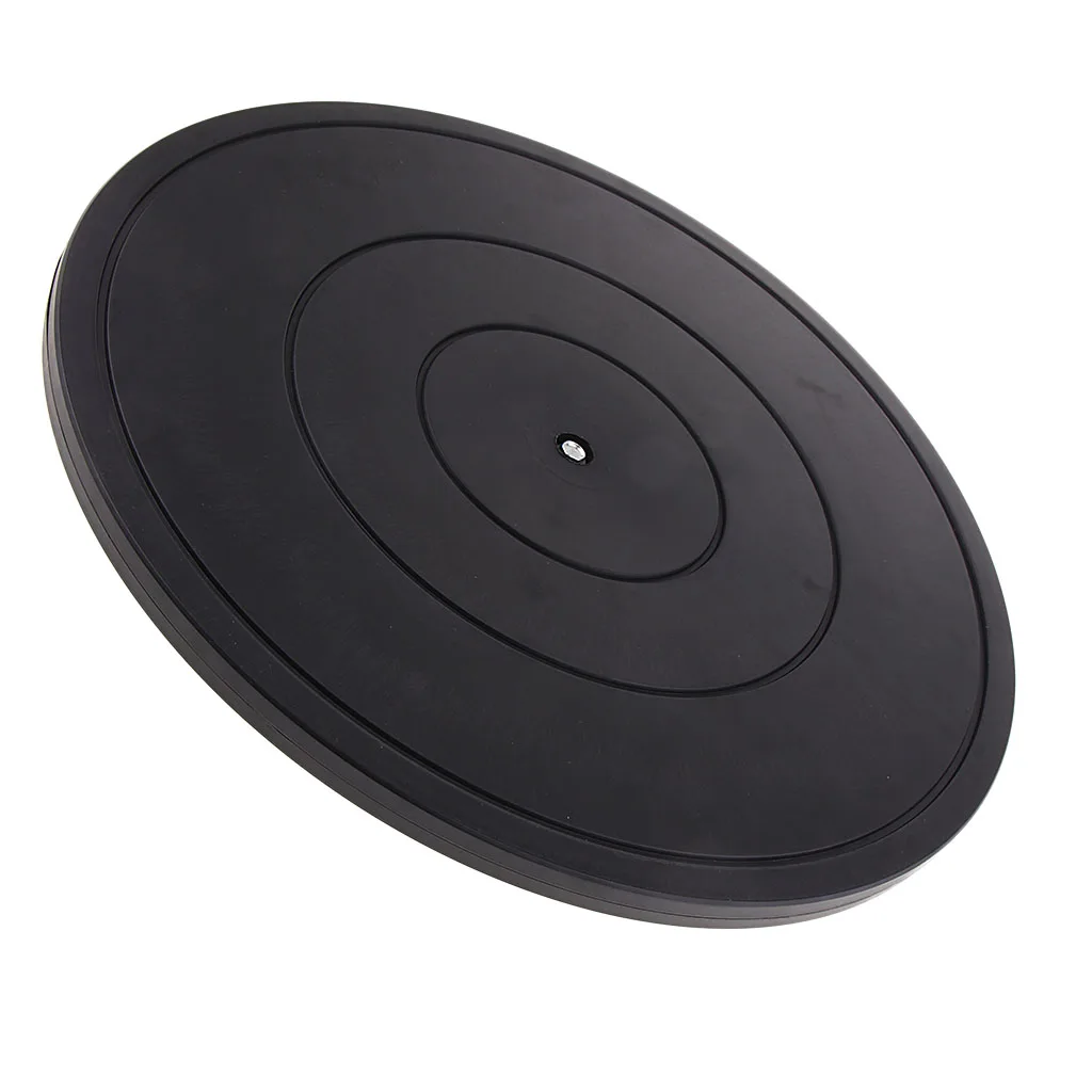 

40cm Rotating Swivel Turntable Display Stand Steel Ball Bearings TV Monitors, 360 Rotating Stand for Curio & Prized Collection