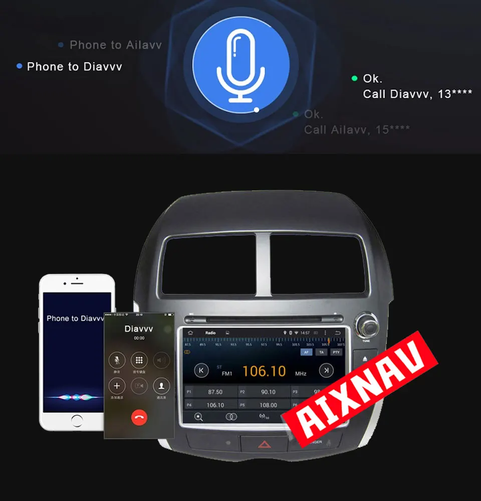 Сенсорный экран для Mitsubishi ASX DVD автомобиля Mulimedia плеер Bluetooth Туристический навигатор автомобильное радио с GPS навигатор Аудио Радио 2 Din