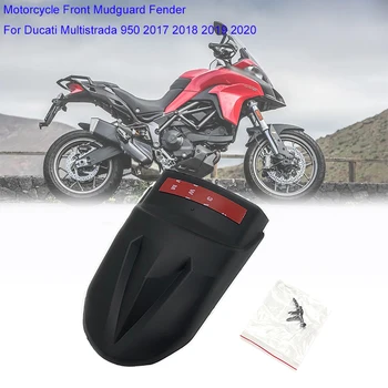 

Motorcycle Accessories Front Mudguard Fender Rear Extender Extension For DUCATI MULTISTRADA 950 MTS MTS950 2015 2016 2017 2018
