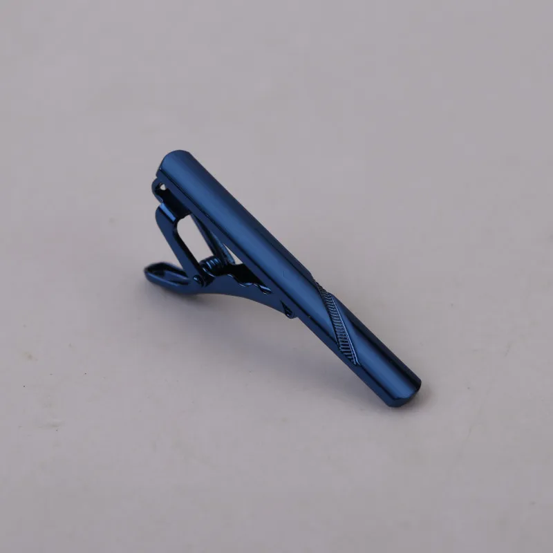 8pcs Mix Color Mens Classic Necktie Tie Clips Bar Set for Regular Ties 48*6.2*23.4mm