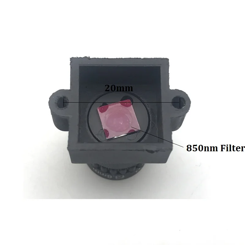 CCTV 3,6 мм объектив M12 держатель с 850nm ИК фильтр 20 мм расстояние отверстия для камеры видеонаблюдения Модуль платы блока программного управления