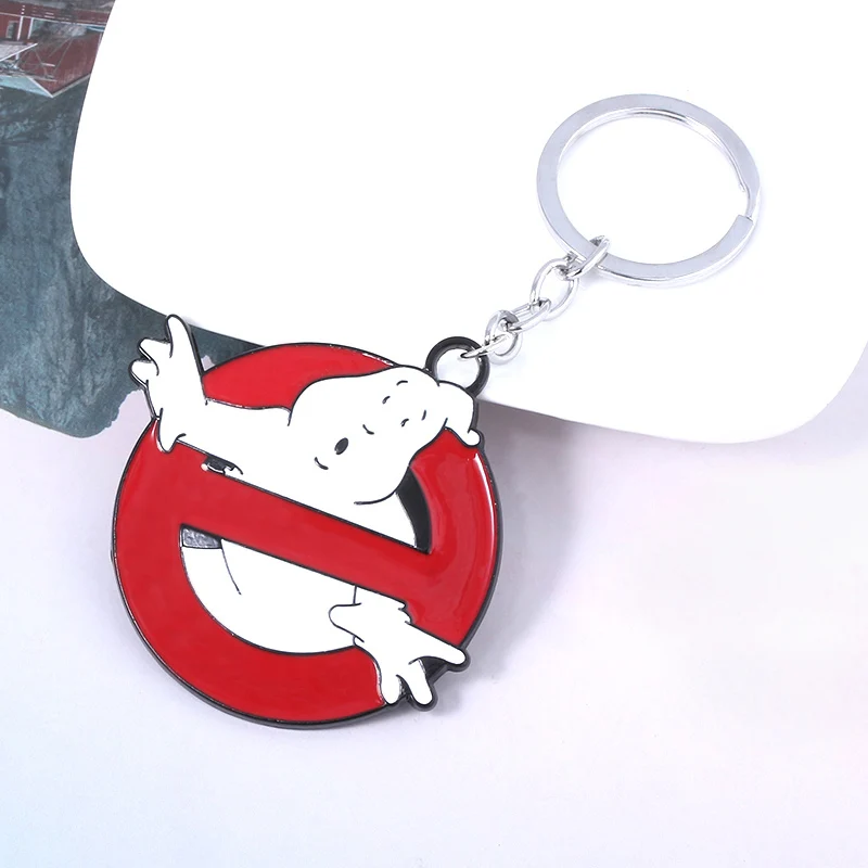 RJ Новое поступление брелок Охотники за привидениями красный Ghostbusters эскадроны