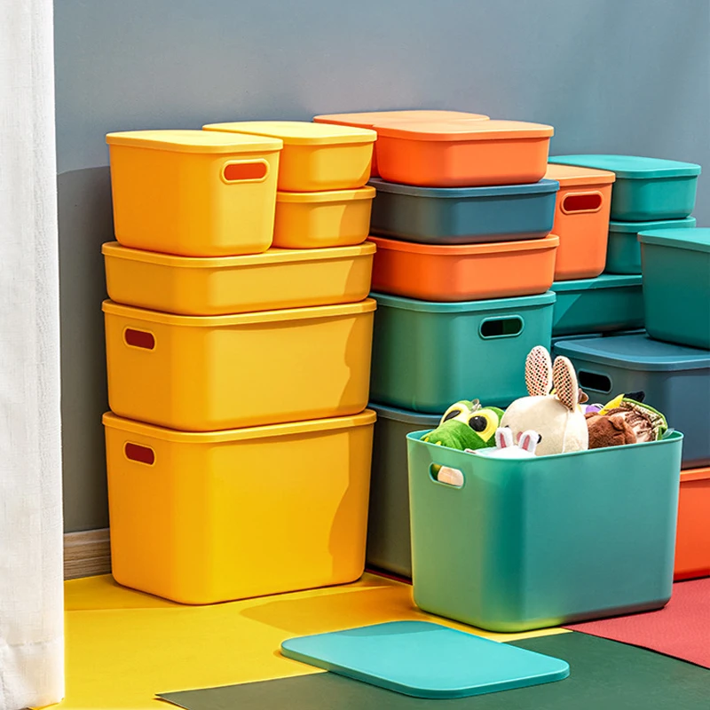 Waterproof Storage Boxes Toys Snack Clothes Socks Sundries Organizers Home  Bedroom Closet Cosmetics Laundry Large Storage Basket