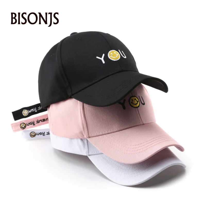 BISONJS Leisuer Новая женская бейсболка в стиле хип-хоп Мужская трендовая
