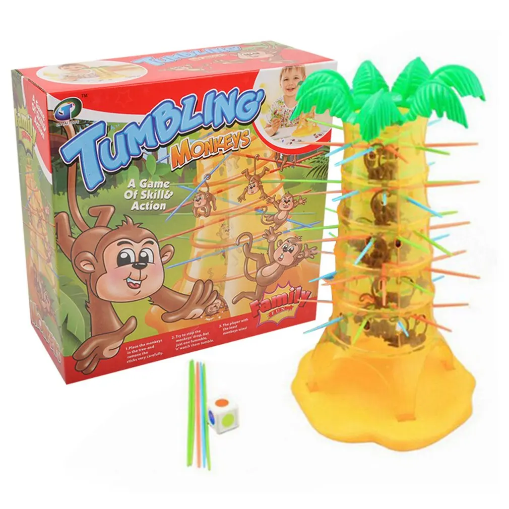 

Multiplayer Desktop Game Monkey Climbing Tree Early Education Toys