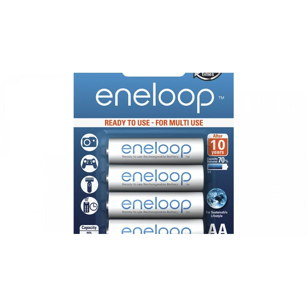 Аккумуляторы Panasonic eneloop(AA) BK-3MCCE/4BE