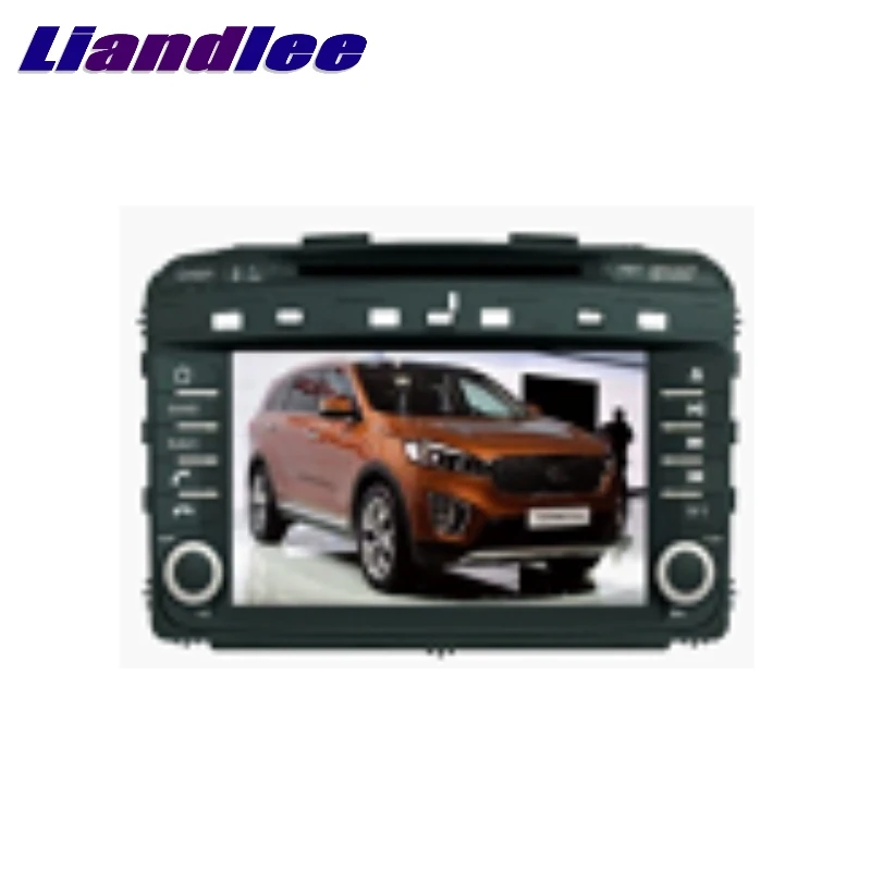 Liandlee для KIA SORENTO~ LiisLee автомобильный мультимедиа, ТВ DVD gps аудио Hi-Fi радио стиль навигационная система
