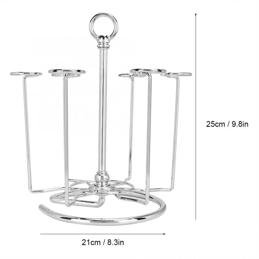 Настольный чашки сушилка Ration чашка для воды, кружка Стекло с кружевами, держатель сушилка для одежды стойки кружка органайзер, кухонные аксессуары