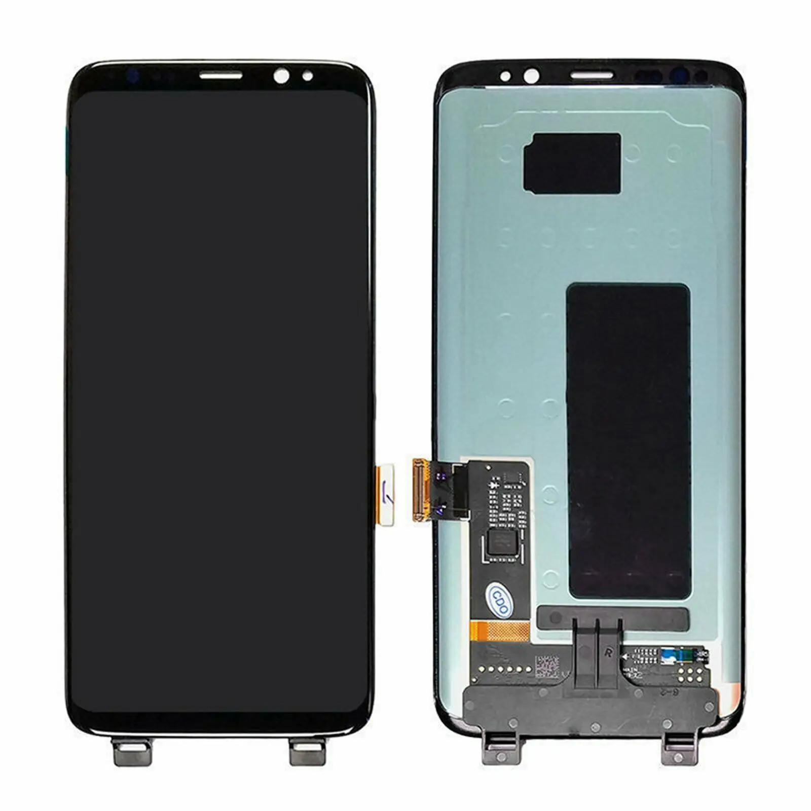 

100% Original Super Amoled Burn-Shadow LCD For Samsung S8 G950 G950U G950F Display Touch Screen Digitizer Assembly With Frame