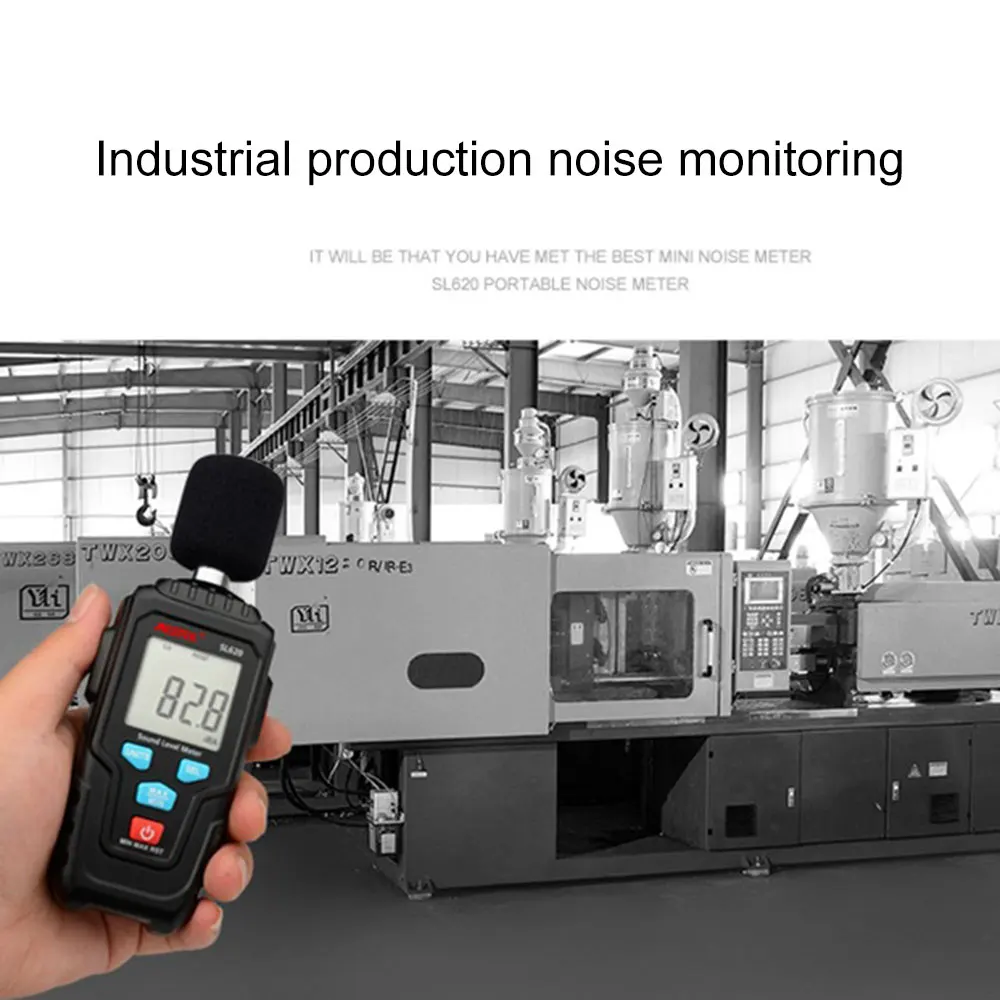 MESTEK децибел измеритель уровня звука регистратор 30-135дб Измерение шума Измеритель Уровня Звука детектор диагностический инструмент SL620