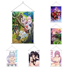 

Redo of Healer Freia Setsuna Reese Alloy Scroll Cartoon Comic Scroll Hanging Wall Decor