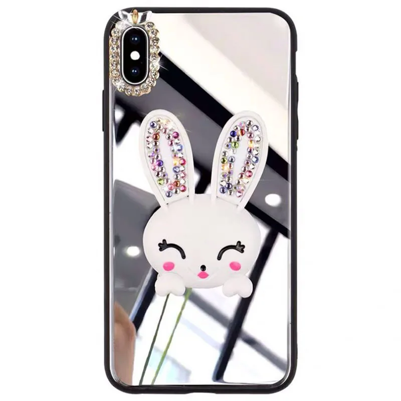 Чехол-подставка с кроличьими ушками для Samsung A6 A8 Plus 2018 J2 Pro J6 J8 J310 J4 A520 G530 J5 J7Prime a720 |