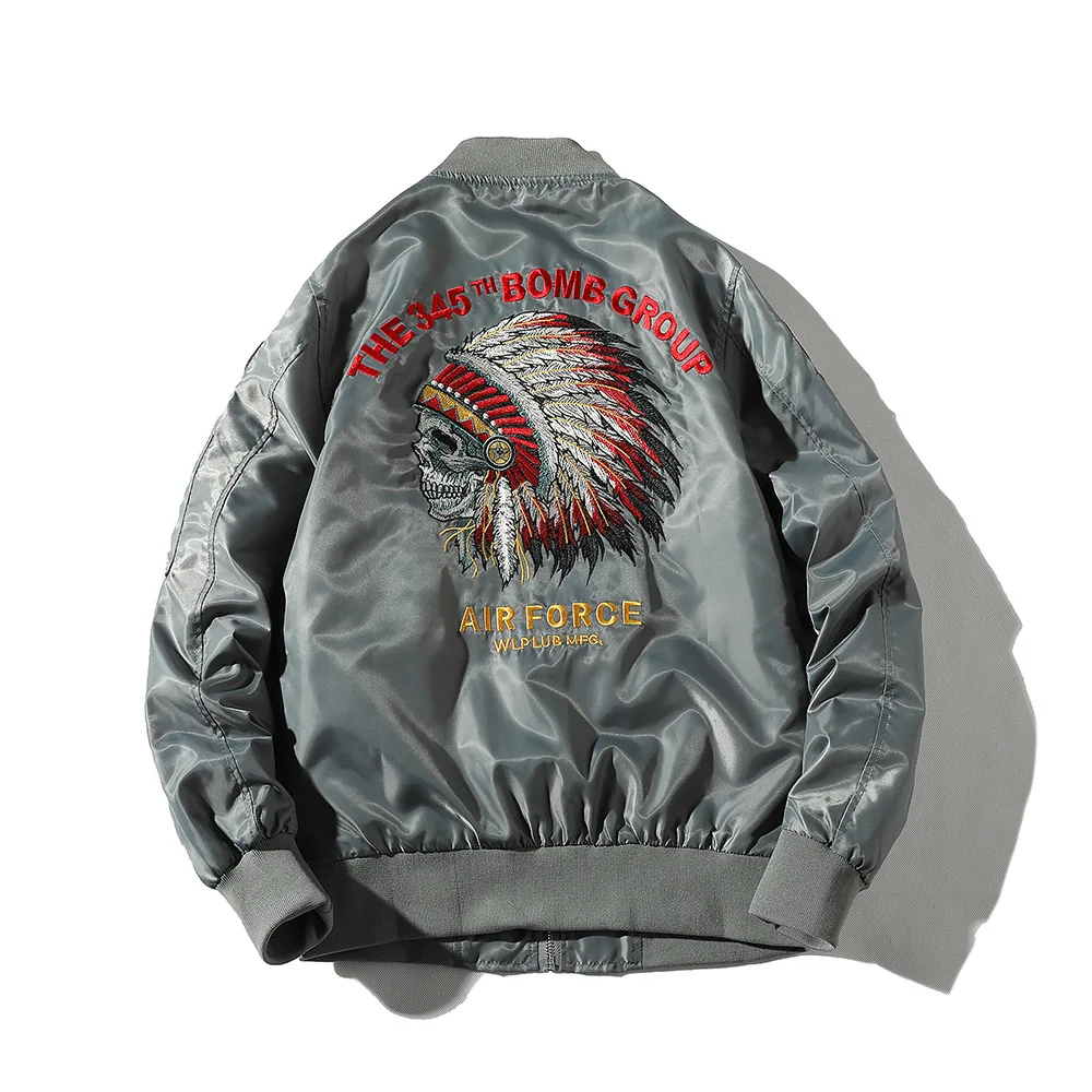 

Spring And Autumn Men'S Wear MA-1 Flight Jacket Outdoor Field Operations Training Air Force Coat-A78