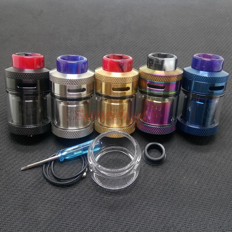 Сменный бак Dead Rabbit RTA атомайзер 25 мм 2 мл/4 5 мл испаритель Vape с полимерным 810