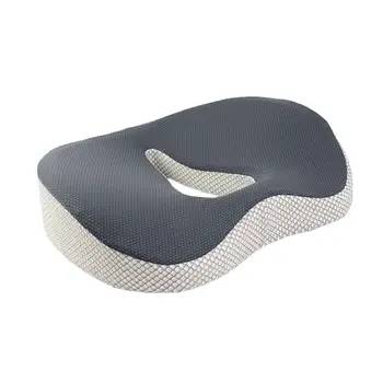 

Chair Cushion Breathable Ergonomic Memory Foam Seat Cushion Pad with Washable for Office Home Travel