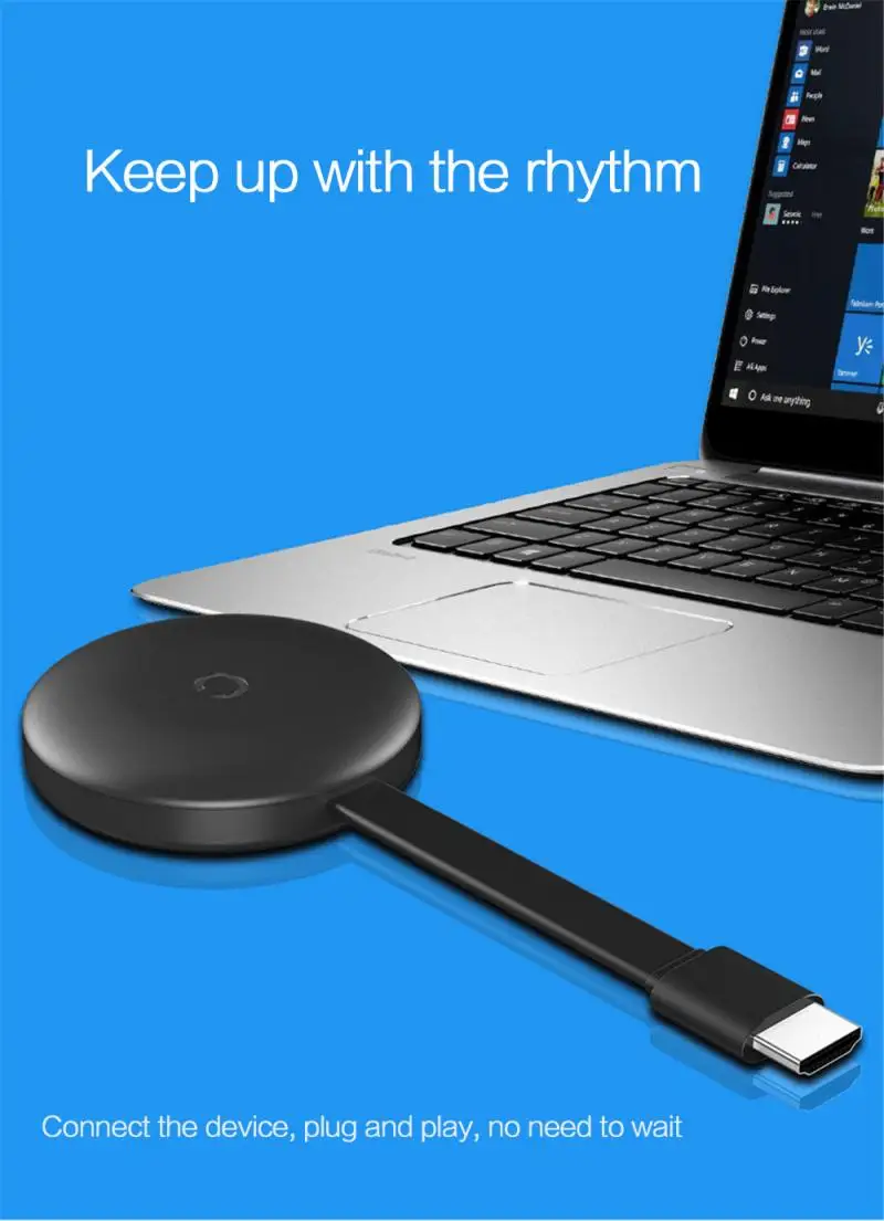 1pcs TV Stick Wireless -compatible 1080P WiFi Display TV Screen Device Supports Google Chromecast 3 2 Receiver Miracast Airplay
