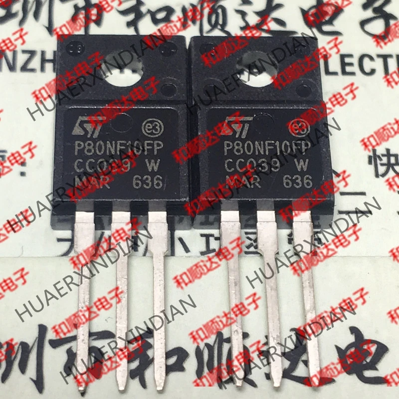 20 шт./лот STP80NF10FP TO-220F 100V 80A