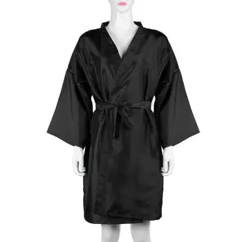 

Hairdressing Kimono Gown Hair Shampoo Clothes Hairdresser Overalls Beauty Pro Salon Barber SPA Guest Bathrobe Gown peluqueria