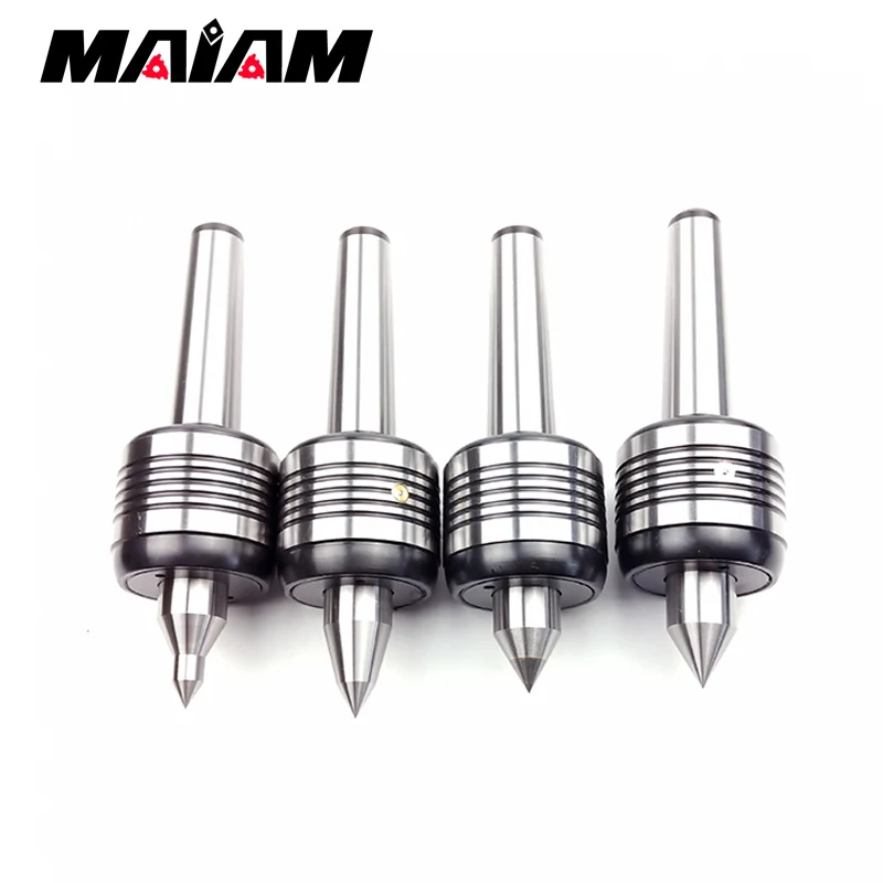 MT2 MT3 MT4 MT5 Morse CNC lathe rotary center standard double cone head Live Center For Morse turning center double top morse taper adapter
