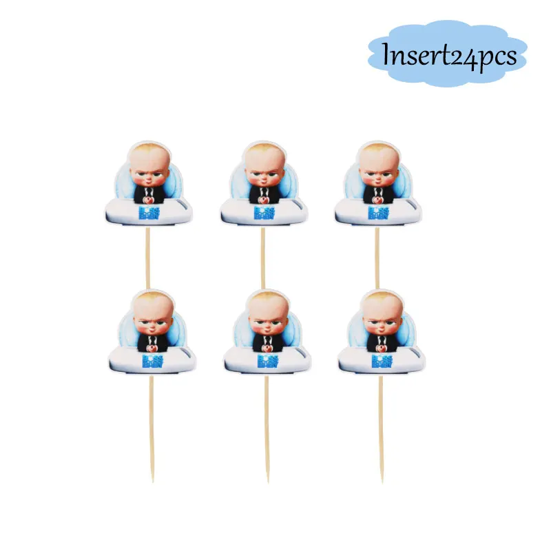 5/шт. Boss baby shower воздушный шар из алюминиевой фольги, украшение для дня рождения, детский босс из мультфильма