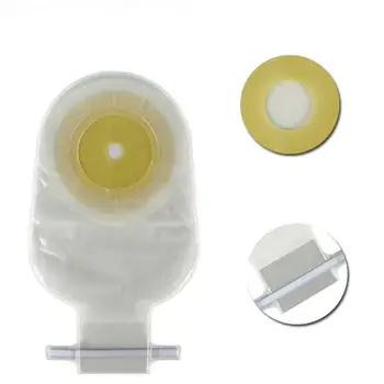 

5pcs System Ostomy Bags Disposable Colostomy Pouch Ileostomy bag Opening Drainable Pouch Stoma Ostomy