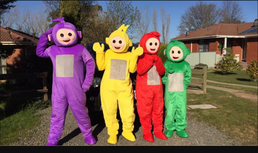 déguisement teletubbies adulte