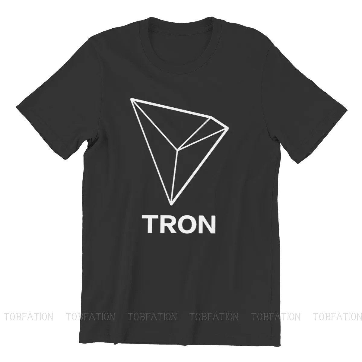 암호 화폐 채굴기 TRON TRX 티셔츠, 빈티지 십대 옴므, 고품질 티셔츠, 느슨한 크루넥 남성 의류 - AliExpress