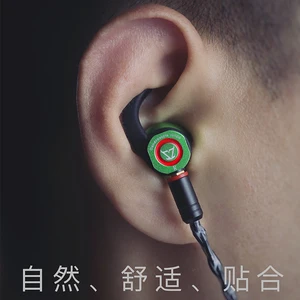 Image 5 - TONEKING Dendroaspis Viridis HIFI Headset Three Diaphragm Dynamic Physical Frequency Division Metal Earphone IEM With MMCX Cable