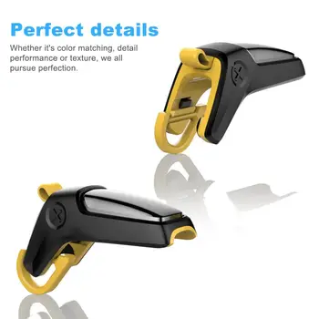 

Durable Controller Trigger Aim Buttons 2pcs Mobile Joypad Trigger Fire Button Aim L1 R1 Key Joystick Gamepad Shooter