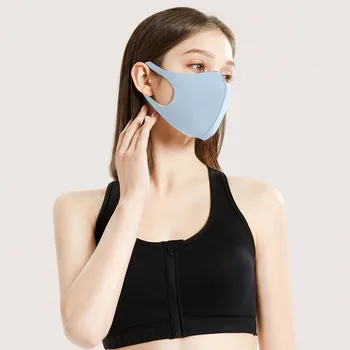 

3PC Men Women Reusable Face Shield Windproof Face Mask Breathable Mouth Mask Washable Face Shield Cloth mondmaskers