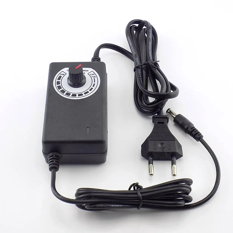 AC 100 220V к DC Регулируемый адаптер 3 12V 2.0A CCTV камера питания Универсальное зарядное