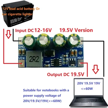 

60W DC 3.7V-18V to 5V 6V 9V 12V 15V 19.5V Step-Up Boost DC DC Converter Molude for lead acid Car cigarette lighter PLC LED