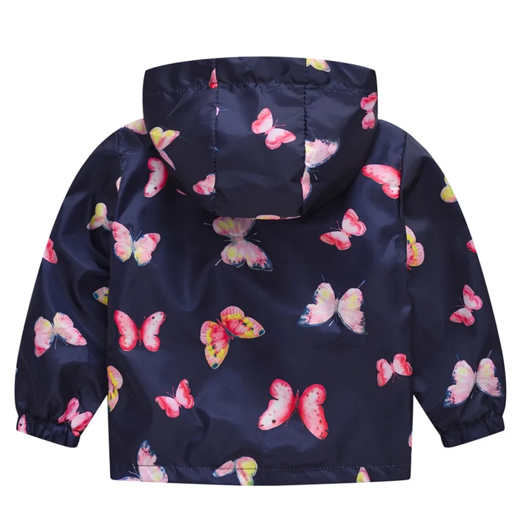 Детские весенне-осенние пальто для маленьких мальчиков и девочек; камуфляжная весенняя куртка с капюшоном и бабочкой; яркие куртки; топы