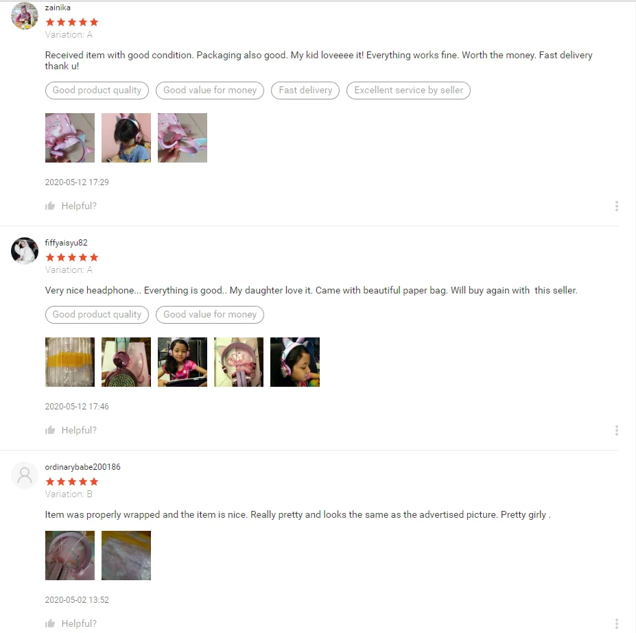 Cartoon Unicorn Wired Headphone Girls Daughter Music Stereo Earphone Computer Phone Headset Kids Gift Cute Unicorn With Mic