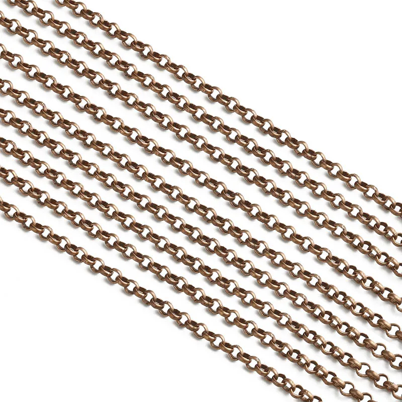 Versatile Metal Necklace Chain in Various Finishes