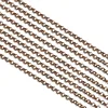 2m/lot Metal Necklace Chain 3.2/4.8/5.8mm Jewelry Bulk Chain Rhodium/KC Gold/Gunblack/Antique Bronze For Jewelry Making Findings ► Photo 2/6