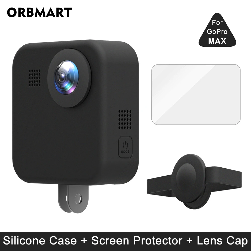 SilikonhüLle für GoPro MAX Dual Lens Caps HüLle SchutzhüLle für GoPro MAX A A1F9 