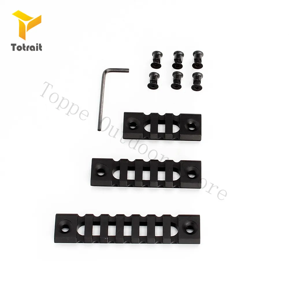 TOtrait Tactical Keymod Rail Base Mount 3 5 7 планки подходят для Picatinny Weaver 20 мм Rail страйкбол пистолет принадлежности для охоты