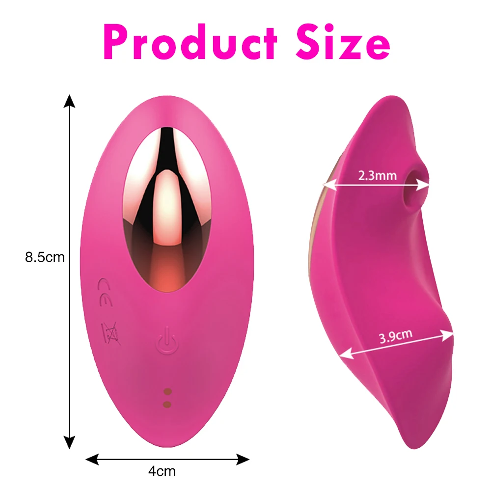 Bluetooth Butterfly Wearable Sucking Vibrator for Women Wireless APP Remote Control Vibrating Panties Dildo Sex toys for Couple