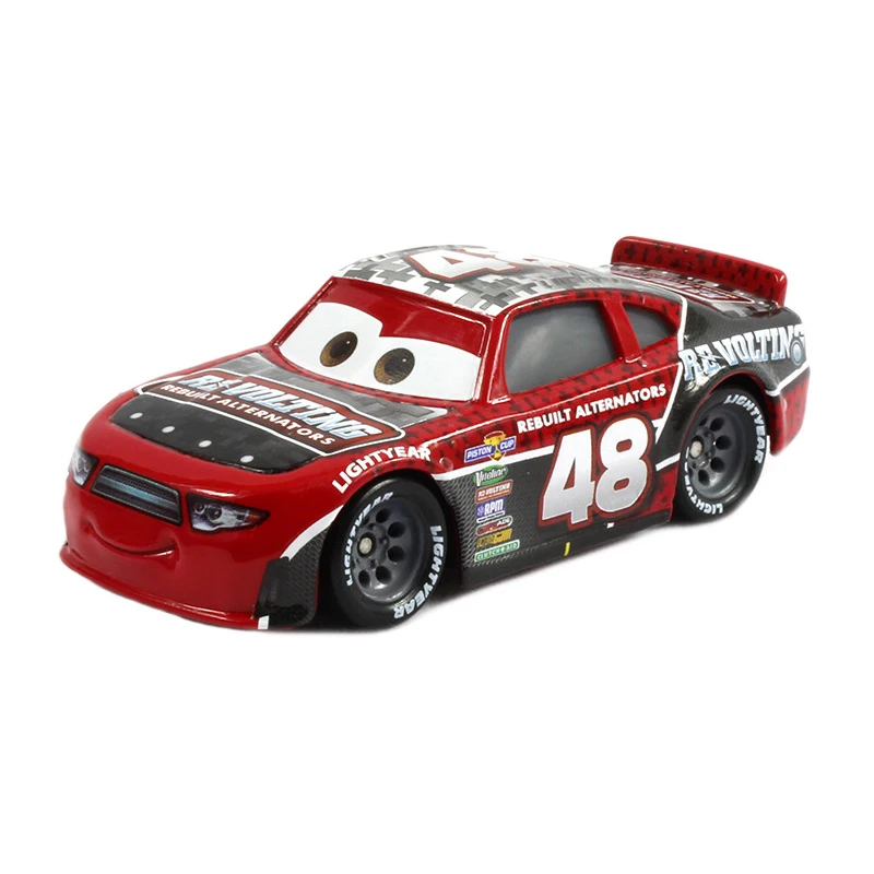 Машина Disney Pixar 2 3 Lightning McQueen Jackson Storm Sally Guido Mater 1:55 литой металлический сплав в