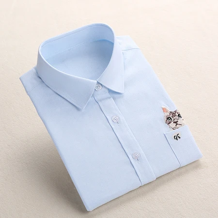 Dioufond-2020-Embroidery-Cat-Blouse-Shirt-Women-Long-Sleeve-Tops-Casual-Pocket-Button-Down-Blouses-Embroidered.jpg_640x640 (2)