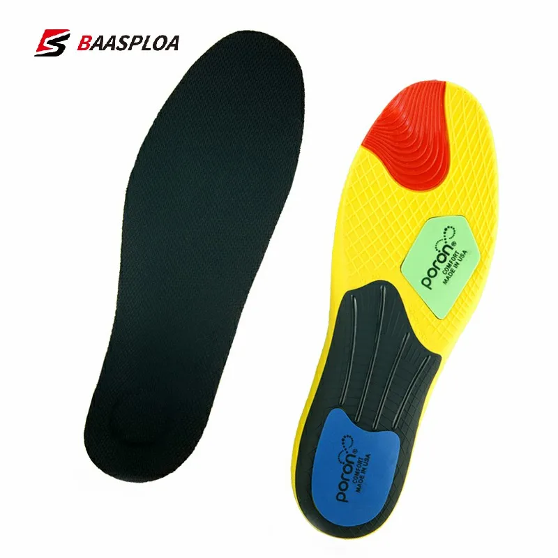 

Baasploa Orthotic Gel Insoles Orthopedic Flat Foot Health Sole Pad for Shoes Insert Arch Support Pad Plantar Fasciitis Unisex