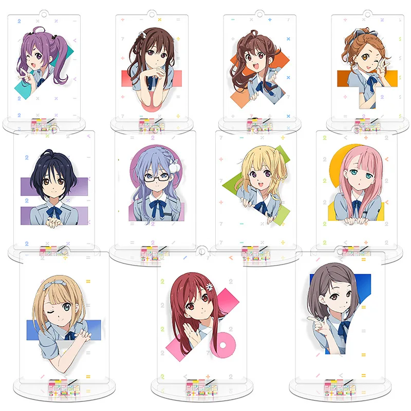 

Height 9cm 22/7 Anime Action Figure Toy Acrylic Keychain Decorative Ornaments