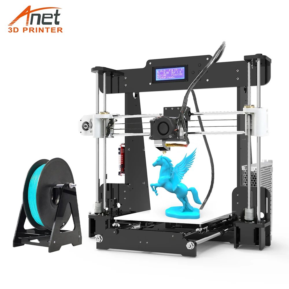 חדש Anet A8 שולחן העבודה DIY 3D מדפסת ערכת Impresora 3D Prusa i3 קוד  פתוח|3d printer|diy printerimpresora 3d - AliExpress